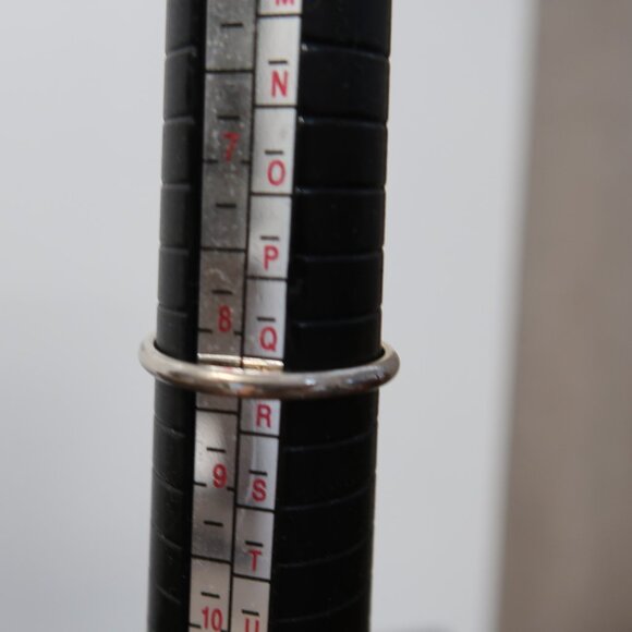 Two 14K Gold Filled Ring with White Stone - Picture 5 of 11